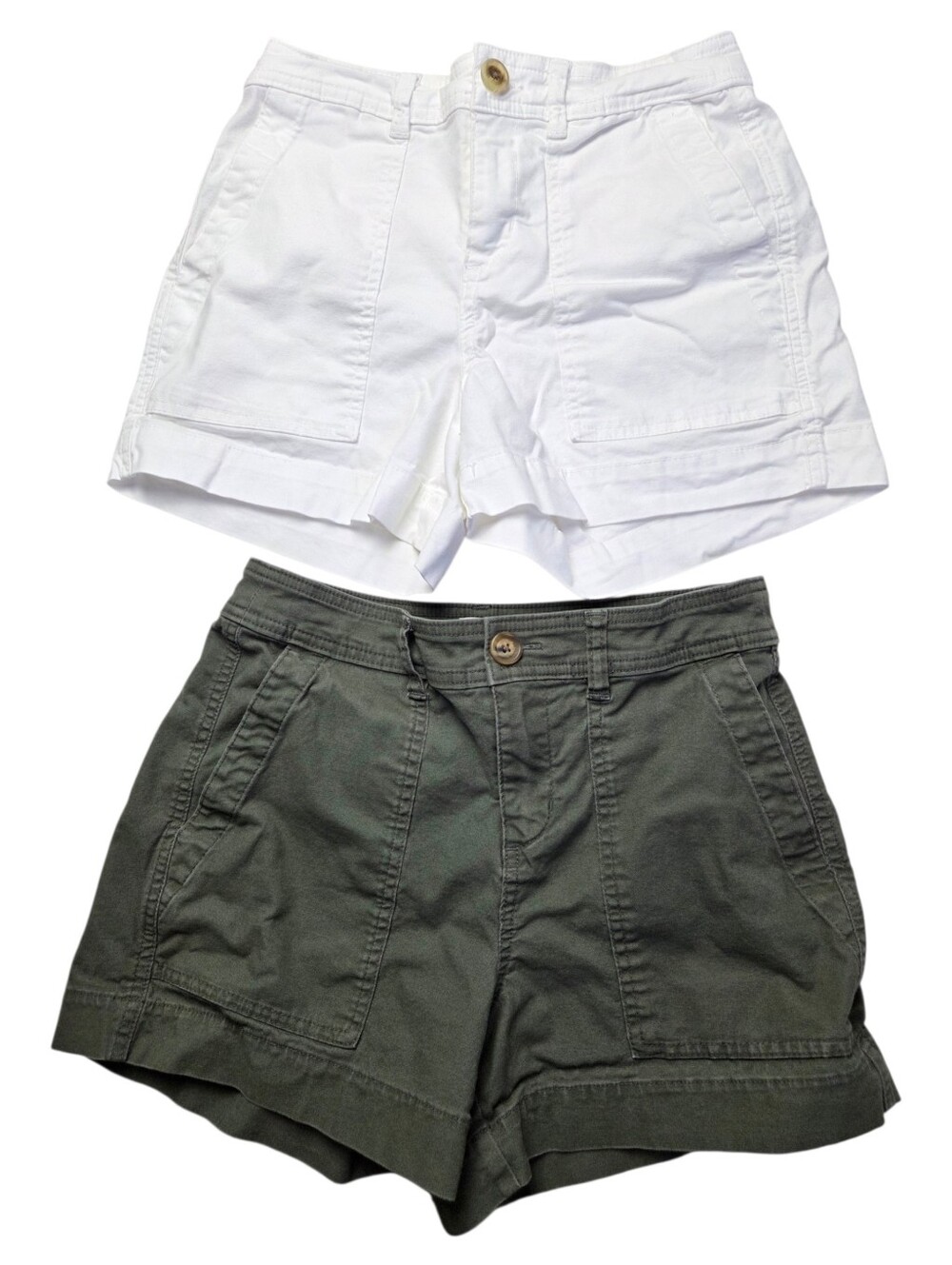 a new day | 2 Cotten Cargo Shorts Lot